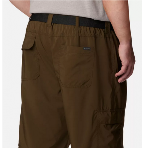 COLUMBIA SILVER RIDGE UTILITY CARGO SHORT OLIVE GREEN EXTENDED SIZE (2030742319)