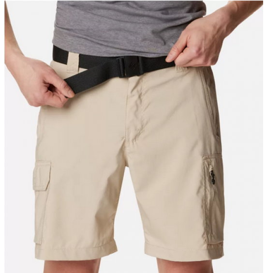 COLUMBIA SILVER RIDGE UTILITY CARGO SHORT ANCIENT FOSSIL (2030744271)