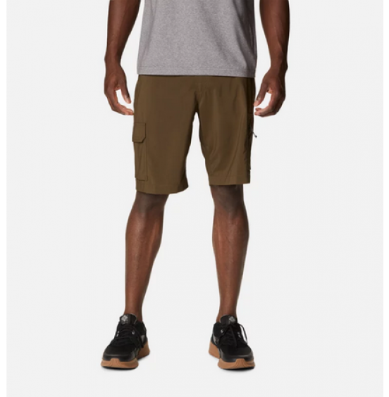COLUMBIA SILVER RIDGE UTILITY CARGO SHORT OLIVE GREEN (2030744319)