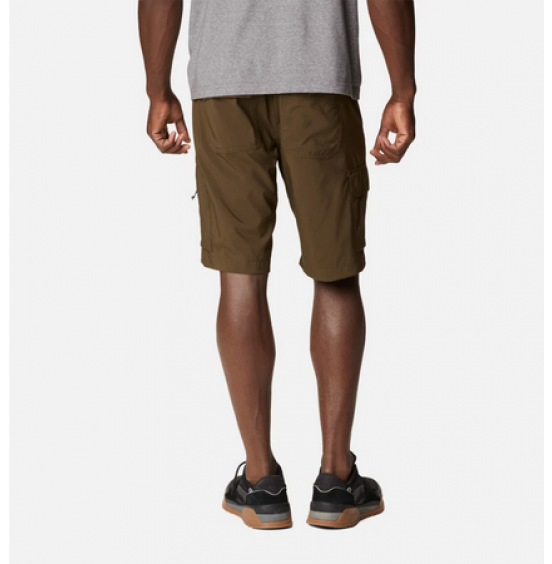 COLUMBIA SILVER RIDGE UTILITY CARGO SHORT OLIVE GREEN (2030744319)