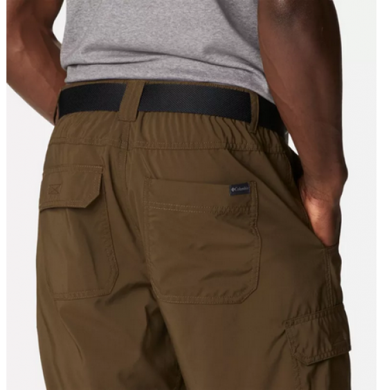 COLUMBIA SILVER RIDGE UTILITY CARGO SHORT OLIVE GREEN (2030744319)