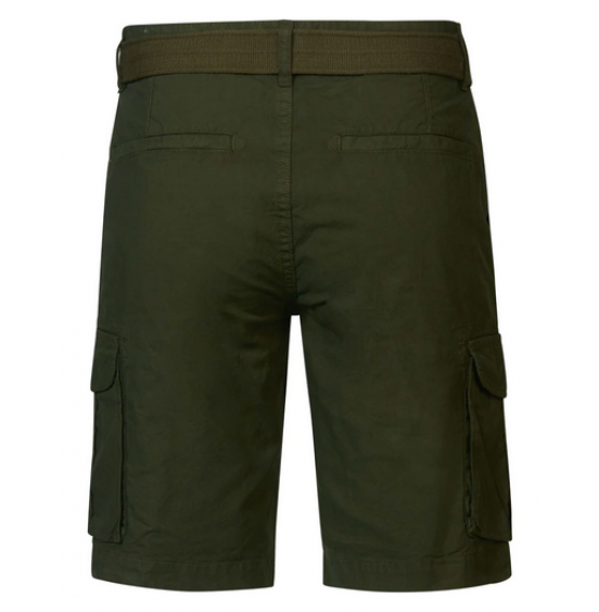 PETROL INDUSTRIES CARGO SHORTS WITH BELT DARK ARMY (M-1030-SHO539-6093)