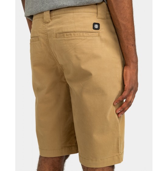 ELEMENT SAWYER CLASSIC SHORT CHINOS KHAKI (ELYWS00106-175/80A)