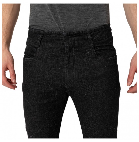 SALEWA FANES HEMP DENIM PANT MEN BLACK OUT (28312-0910)