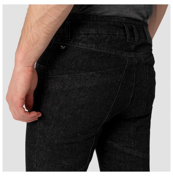 SALEWA FANES HEMP DENIM PANT MEN BLACK OUT (28312-0910)