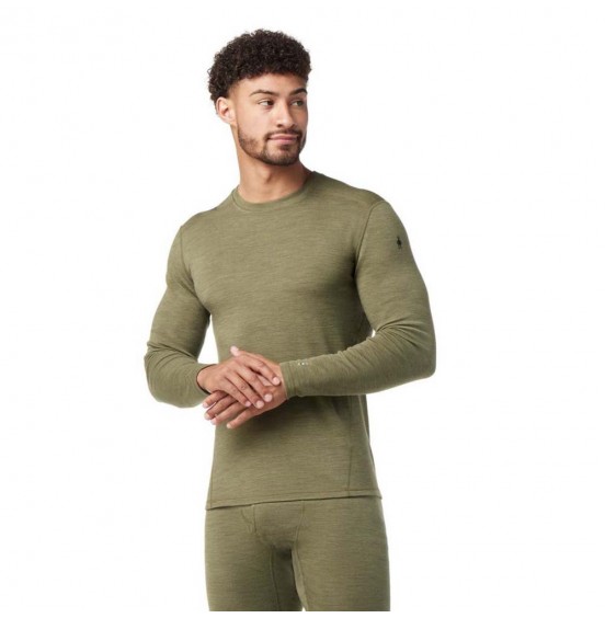 SMARTWOOL MERINO 250 BASE LAYER CREW BOXED WINTER MOSS HEATHER ΑΝΔΡΙΚΗ ΙΣΟΘΕΡΜΙΚΗ ΜΠΟΥΖΑ (SW016350K661)