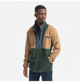COLUMBIA BACK BOWL FLEECE FULL ZIP (1872794-258) SPRUCE/DELTA/DARK MOUNTAIN 