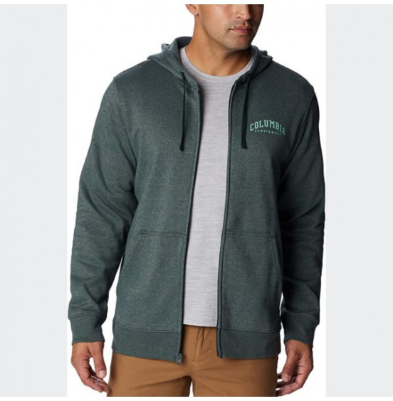 COLUMBIA TREK FULL ZIP HOODIE GREEN (1957891370)