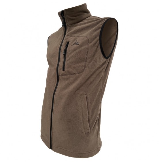 APU NEPAL FLEECE VEST KHAKI 80526