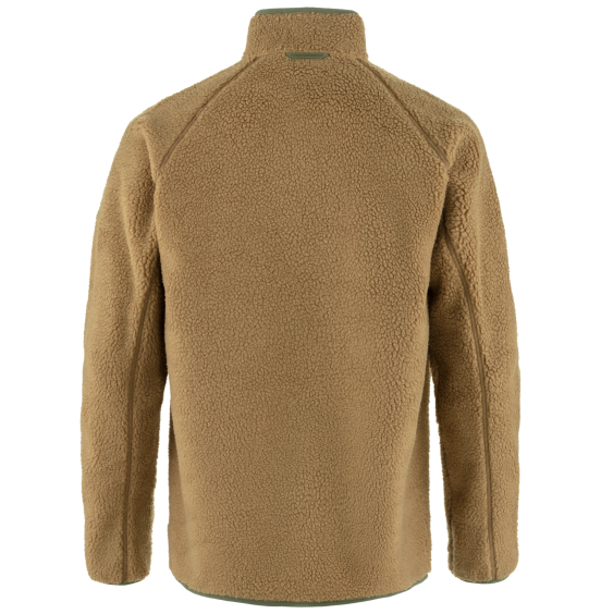 FJALLRAVEN VARDAG PILE FLEECE M 84158-(232-625) Buckwheat Brown-Laurel Green