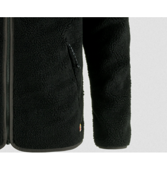 FJALLRAVEN VARDAG PILE FLEECE M 84158-550-030 Black-Dk.Grey ΜΑΥΡΟ