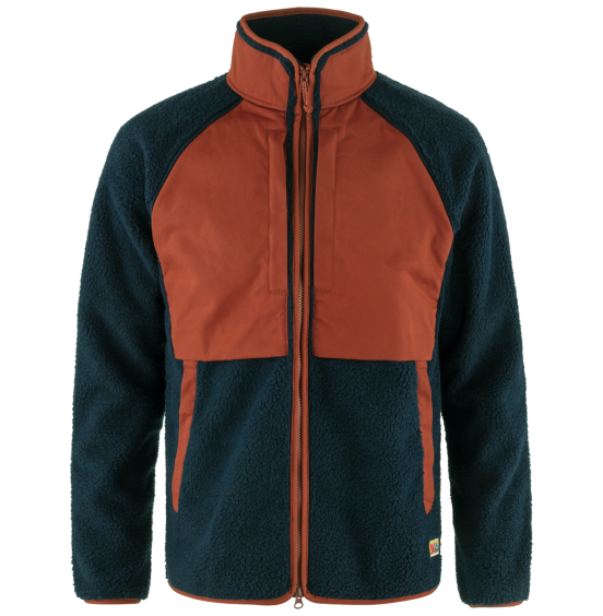FJALLRAVEN Vardag Pile Jacket M F87164 560-215 NAVY