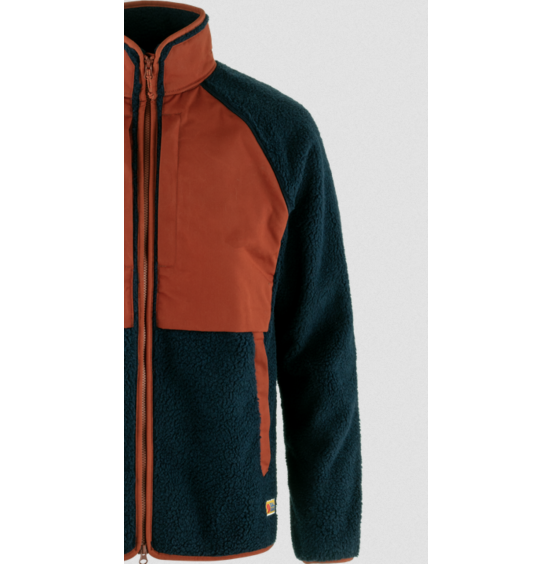 FJALLRAVEN Vardag Pile Jacket M F87164 560-215 NAVY
