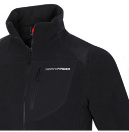 NORTHFINDER heavy warm Microfleece 320  NORTHPOLARS  MI-3451OR BLACK