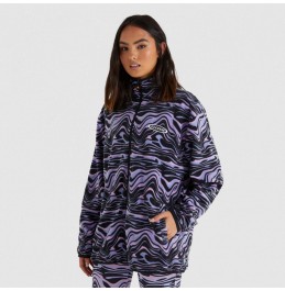 ELLESSE CAMILIA JACKET FLEECE BLACK MULTI (SGP16153)