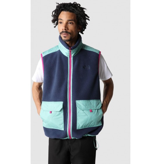 THE NORTH FACE M ROYAL ARCH VEST SUMMIT NAVY/WASABI/FUSCHIA PINK (NF0A7UJCD00)