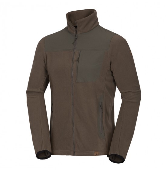 NORTHFINDER MAURICE MEN'S ADVENTURE FLEECE SWEATER TARMAC (MI-3745AD-373) TARMAC