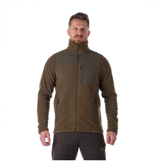 NORTHFINDER MAURICE MEN'S ADVENTURE FLEECE SWEATER TARMAC (MI-3745AD-373) TARMAC