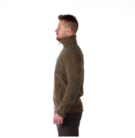 NORTHFINDER MAURICE MEN'S ADVENTURE FLEECE SWEATER TARMAC (MI-3745AD-373) TARMAC