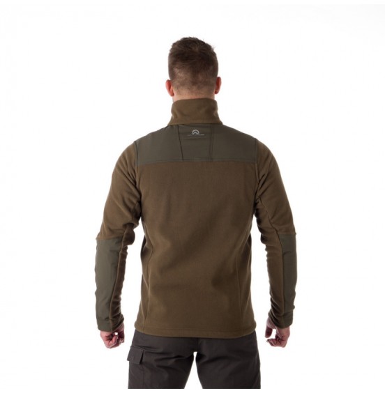 NORTHFINDER MAURICE MEN'S ADVENTURE FLEECE SWEATER TARMAC (MI-3745AD-373) TARMAC
