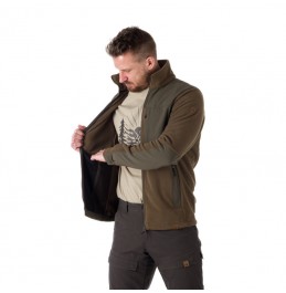 NORTHFINDER MAURICE MEN'S ADVENTURE FLEECE SWEATER TARMAC (MI-3745AD-373) TARMAC