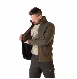 NORTHFINDER MAURICE MEN'S ADVENTURE FLEECE SWEATER TARMAC (MI-3745AD-373) TARMAC