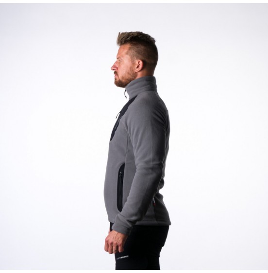 NORTHFINDER Polartec® Micro 200 PUPOV ΑΝΤΡΙΚΟ FLEECE BLACK/OLIVE (MI-3738PRO-SH 460)