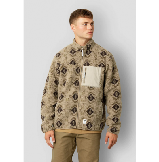 FAT MOOSE HUGH INKA FLEECE JACKET OFF WHITE INKA (FM2499)