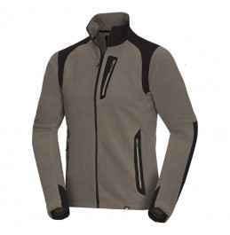 NORTHFINDER MEN'S FLEECE HOODIE POLARTEC MICRO 200 MINCOL TRIBEC GREENGRAY (MI-3737PRO-SH)