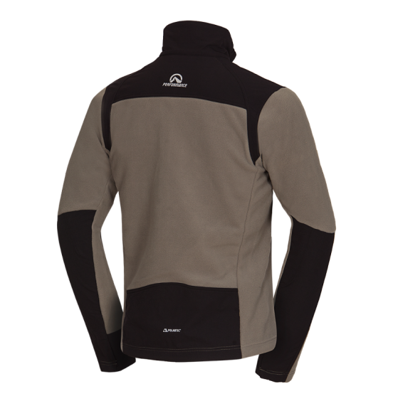 NORTHFINDER MEN'S FLEECE HOODIE POLARTEC MICRO 200 MINCOL TRIBEC GREENGRAY (MI-3737PRO-SH)