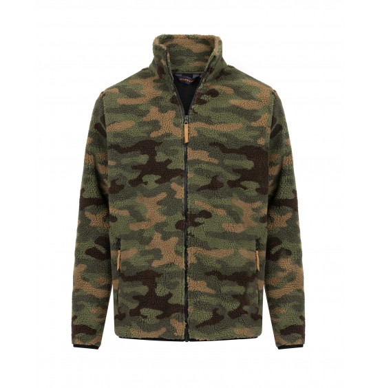 LIFE-LINE WIJNAND FLEECE MEN'S JACKET OLIVE (62821729 - 6005)