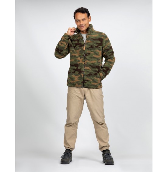 LIFE-LINE WIJNAND FLEECE MEN'S JACKET OLIVE (62821729 - 6005)