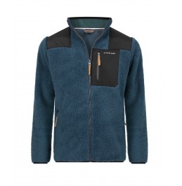 LIFE-LINE WILLIAM FLEECE MEN'S JACKET PETROL (62821715 - 3013)