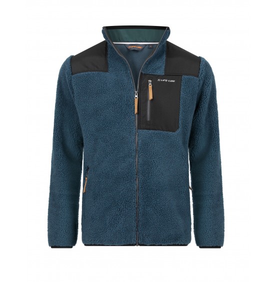LIFE-LINE WILLIAM FLEECE MEN'S JACKET PETROL (62821715 - 3013)