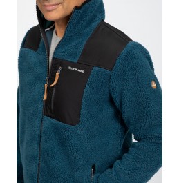 LIFE-LINE WILLIAM FLEECE MEN'S JACKET PETROL (62821715 - 3013)