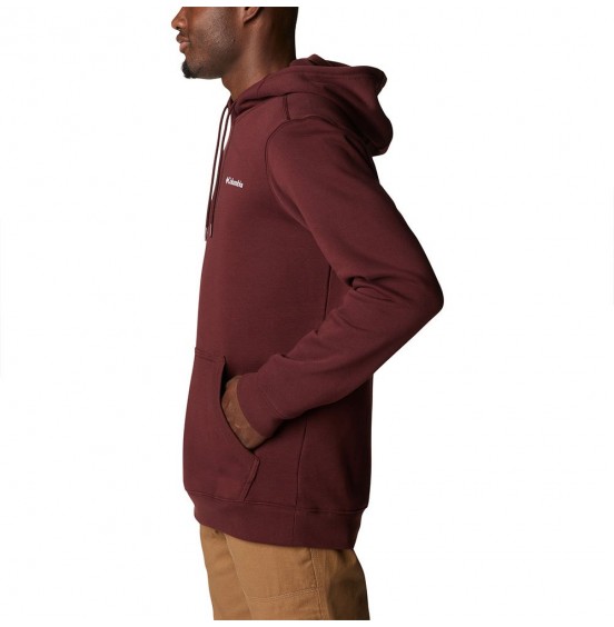 COLUMBIA CSC BASIC LOGO II HOODIE CHERRY RED (1681664524)
