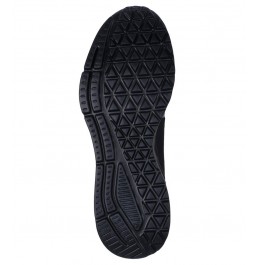SKECHERS DEBOSS DURABUCK LACE UP SNEAKERS BLACK 183120- BBK