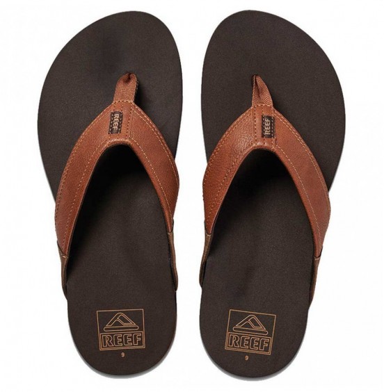 REEF NEWPORT TAN SANDALS (CI3754)