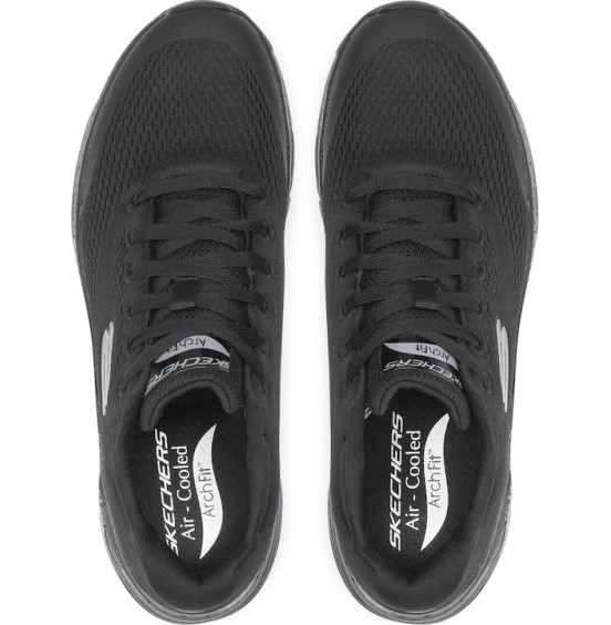 SKECHERS ARCH FIT ΑΝΤΡΙΚΑ SNESKERS BLACK 232040-BBK  