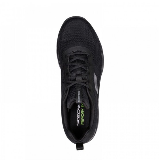 SKECHERS MESH LACE UP ΑΝΔΡΙΚΑ ΑΘΛΗΤΙΚΑ ΠΑΠΟΥΤΣΙΑ (232395-BBK)