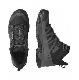 SALOMON X ULTRA 4 MID GTX BLACK/MAGNET/PEARL BLUE (413834)