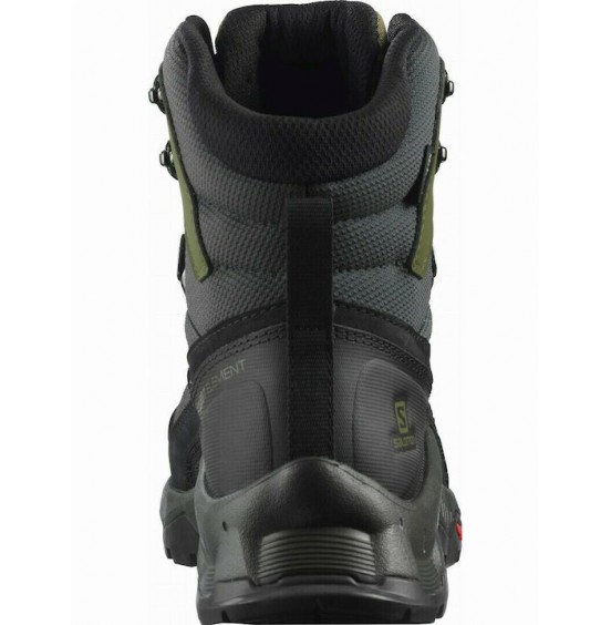 SALOMON QUEST ELEMENT GTX MEN'S BLACK/DEEP LICHEN GREEN/OLIVE NIGHT (414571)