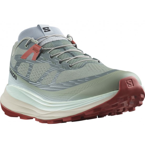 SALOMON ULTRA GLIDE 2 LILY PAD/BLEACHED AQUA/HOT SAUCE (472121)