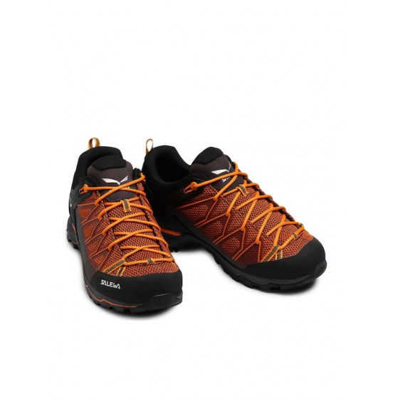 SALEWA MOUNTAIN TRAINER LITE OMBRE BLUE/CARROT MEN'S TREKKING SHOE (61363-3849) 