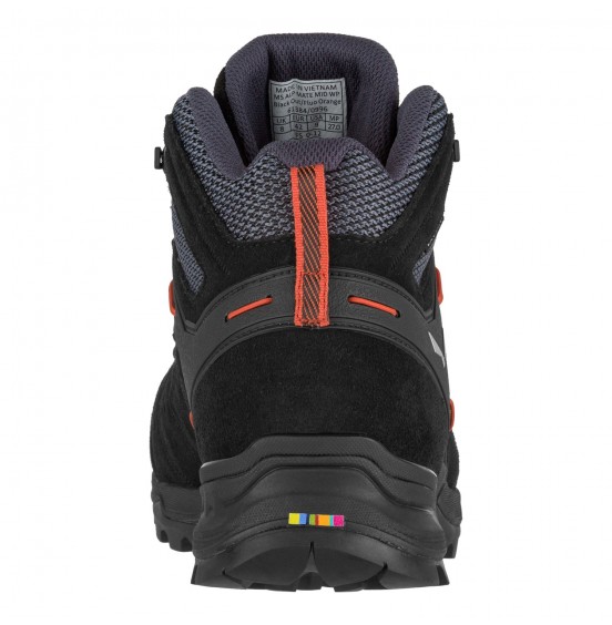 SALEWA MS ALP MATE MID WP BLACK OUT/FLUO ORANGE (61384-0996) ΟΡΕΙΒΑΤΙΚΟ ΜΠΟΤΑΚΙ