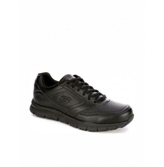 SKECHERS ΠΑΠΟΥΤΣΙΑ NAMPA ΜΕ ΠΙΣΤΟΠΟΙΗΣΗ ΠΡΟΣΤΑΣΙΑΣ SR ΜΑΥΡΟ 77156-BLK