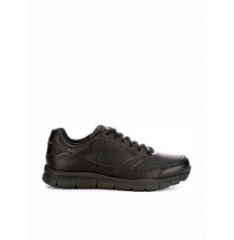 SKECHERS ΠΑΠΟΥΤΣΙΑ NAMPA ΜΕ ΠΙΣΤΟΠΟΙΗΣΗ ΠΡΟΣΤΑΣΙΑΣ SR ΜΑΥΡΟ 77156-BLK