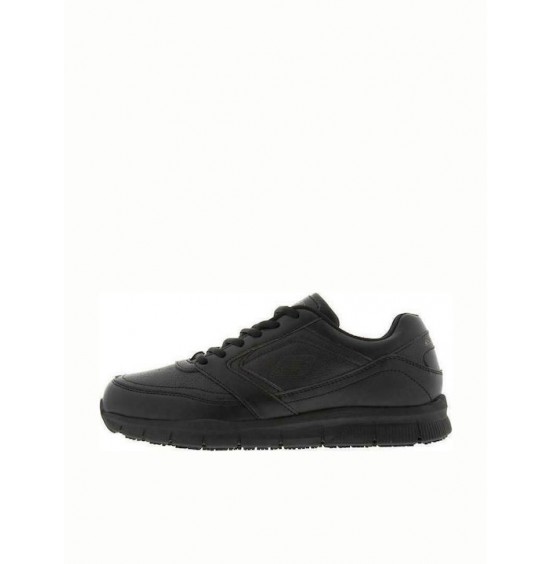 SKECHERS ΠΑΠΟΥΤΣΙΑ NAMPA ΜΕ ΠΙΣΤΟΠΟΙΗΣΗ ΠΡΟΣΤΑΣΙΑΣ SR ΜΑΥΡΟ 77156-BLK