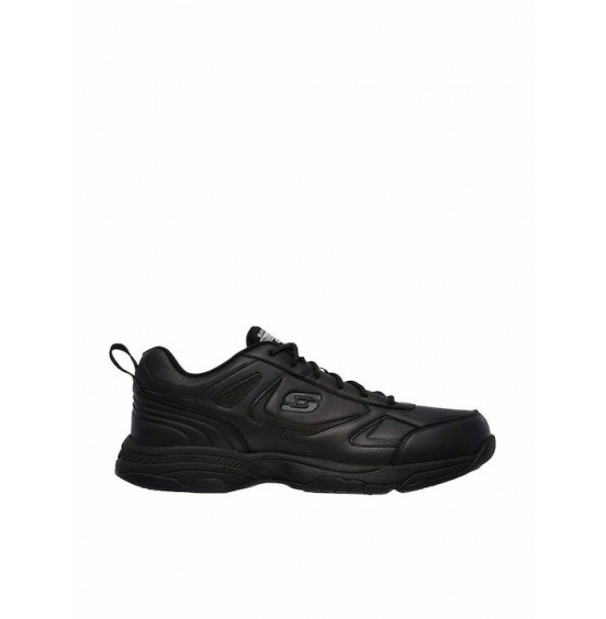 SKECHERS Dighton 77111/BLK ΥΠΟΔΗΜΑΤΑ με Πιστοποίηση Προστασίας SR(SLIP RESISTANT )BLACK
