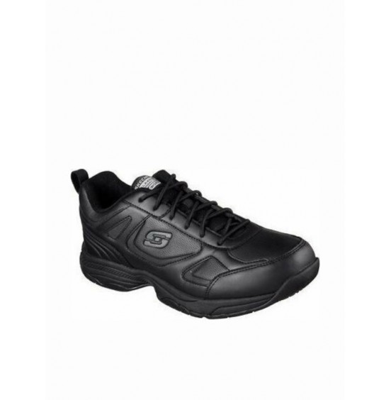 SKECHERS Dighton 77111/BLK ΥΠΟΔΗΜΑΤΑ με Πιστοποίηση Προστασίας SR(SLIP RESISTANT )BLACK